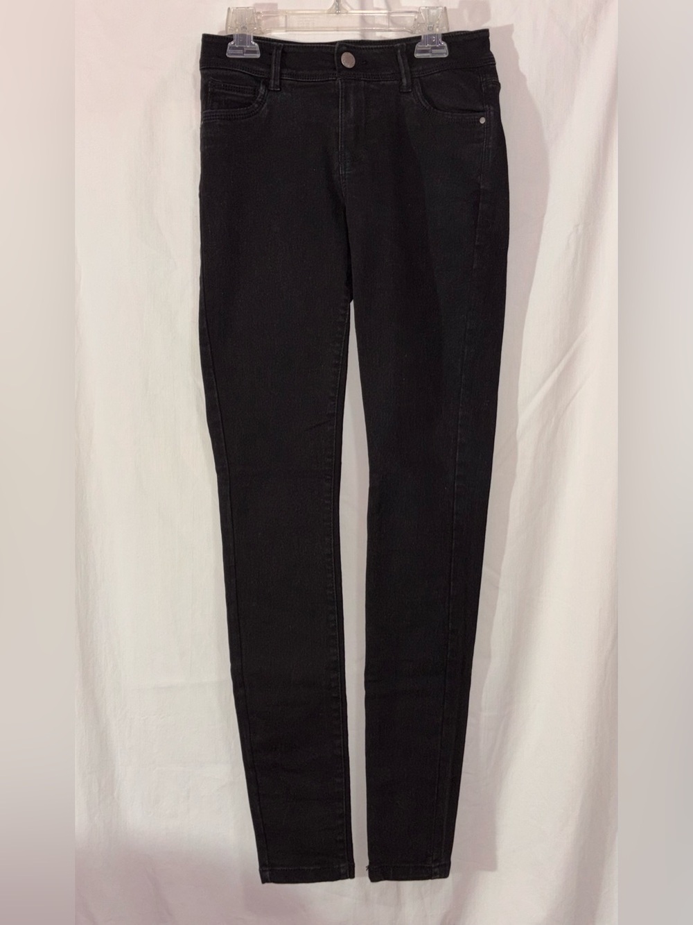 Denim&Co Black Women's Skinny Jeans